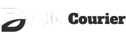 Dublin Courier White Logo